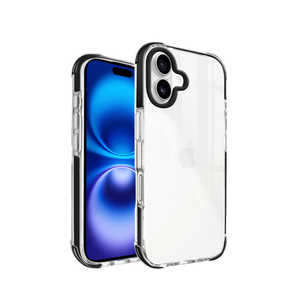 SHIZUKAWILL iPhone16 Plus ケース カバー i-Shine アイシャイン クリアケース Black APIP16MHI2BK SHIZUKAWILL iPhone16 Plus ケース カバー i-Shine アイシャイン クリアケース Black APIP16MHI2BK