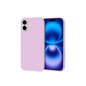 SHIZUKAWILL iPhone16 Plus ケース カバー コットンキャンディ シリコン ケース パープル APIP16MFC1PU SHIZUKAWILL iPhone16 Plus ケース カバー コットンキャンディ シリコン ケース パープル APIP16MFC1PU