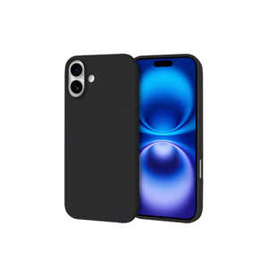 SHIZUKAWILL iPhone16 Plus ケース カバー コットンキャンディ シリコン ケース ブラック APIP16MFC1BK SHIZUKAWILL iPhone16 Plus ケース カバー コットンキャンディ シリコン ケース ブラック APIP16MFC1BK