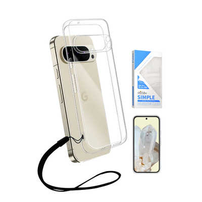 シズカウィル Google Pixel9 Pro XL ガラスフィルム 強化ガラ