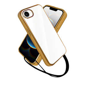 SHIZUKAWILL iPhone16e サイドメッキ ケース カバー クリアケース (シズカウィル) ゴールド×クリア APIPSE4CLGD SHIZUKAWILL iPhone16e サイドメッキ ケース カバー クリアケース (シズカウィル) ゴールド×クリア APIPSE4CLGD