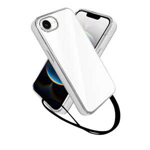 SHIZUKAWILL iPhone16e サイドメッキ ケース カバー クリアケース (シズカウィル) シルバー×クリア APIPSE4CLSR SHIZUKAWILL iPhone16e サイドメッキ ケース カバー クリアケース (シズカウィル) シルバー×クリア APIPSE4CLSR