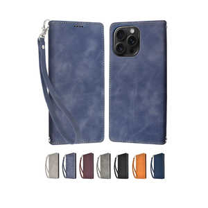 shizukawill iPhone15 Pro Max 手帳型 ケース アイファンデ2 ブルー APIP15PMIF2BL