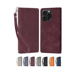 shizukawill iPhone15 Pro Max 手帳型 ケース アイファンデ2 クリムゾン APIP15PMIF2CR