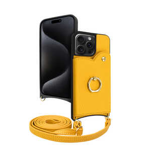 shizukawill iPhone15 Pro Max ショルダーケース アイファンデ5 フルール カルダモン APIP15PMIF53OR