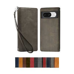 shizukawill Google Pixel8 �蒠�^ �{�v�� ���U�[�P�[�X �O���C GOPI8GRAY