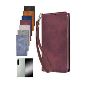 SHIZUKAWILL Xperia 1 VI 手帳型ケース アイファンデ2 クリムゾン SOX1M6IF2CR SHIZUKAWILL Xperia 1 VI 手帳型ケース アイファンデ2 クリムゾン SOX1M6IF2CR
