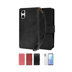 shizukawill Xperia 10 VI SO-52E SOG14 �蒠�^ �P�[�X �J�o�[ �O���C�X�P�[�X SOX10M6SIBK