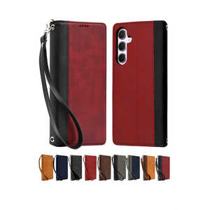 shizukawill Galaxy A55 SC-53E SCG27 蒠^ {vP[X RD×BK SAGAA55BIRB