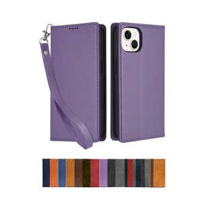 shizukawill iPhone13 手帳型 本革調ケース パープル APIP13PURPLE shizukawill iPhone13 手帳型 本革調ケース パープル APIP13PURPLE