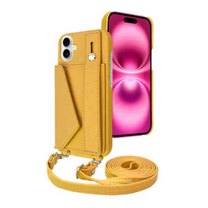 SHIZUKAWILL iPhone16 ケース カバー ショルダーケース アイファンデ5 ストリートモード マスタード APIP16IF51YE SHIZUKAWILL iPhone16 ケース カバー ショルダーケース アイファンデ5 ストリートモード マスタード APIP16IF51YE