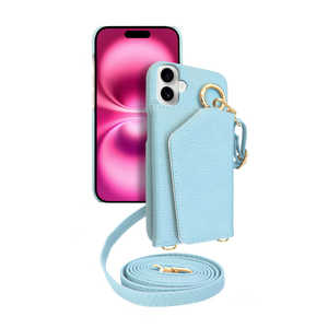 SHIZUKAWILL iPhone16 ケース カバー ショルダーケース アイファンデ5 ドレスコード アイシーブルー APIP16IF52BL SHIZUKAWILL iPhone16 ケース カバー ショルダーケース アイファンデ5 ドレスコード アイシーブルー APIP16IF52BL