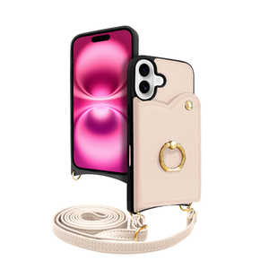 SHIZUKAWILL iPhone16 ケース カバー ショルダーケース アイファンデ5 フルール アッシュローズ APIP16IF53PI SHIZUKAWILL iPhone16 ケース カバー ショルダーケース アイファンデ5 フルール アッシュローズ APIP16IF53PI