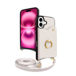 SHIZUKAWILL iPhone16 ケース カバー ショルダーケース アイファンデ5 フルール スズラン APIP16IF53GR SHIZUKAWILL iPhone16 ケース カバー ショルダーケース アイファンデ5 フルール スズラン APIP16IF53GR