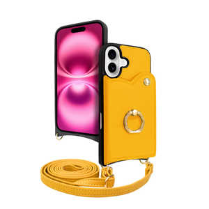 SHIZUKAWILL iPhone16 ケース カバー ショルダーケース アイファンデ5 フルール カルダモン APIP16IF53OR SHIZUKAWILL iPhone16 ケース カバー ショルダーケース アイファンデ5 フルール カルダモン APIP16IF53OR