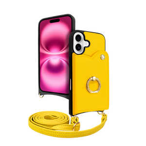 SHIZUKAWILL iPhone16 ケース カバー ショルダーケース アイファンデ5 フルール ミモザ APIP16IF53YE SHIZUKAWILL iPhone16 ケース カバー ショルダーケース アイファンデ5 フルール ミモザ APIP16IF53YE
