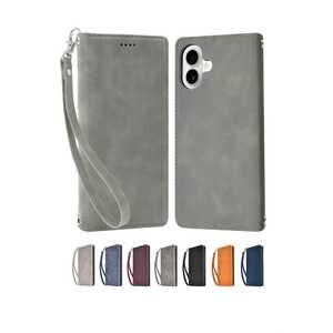 shizukawill iPhone16 Plus �蒠�^ �P�[�X �J�o�[ �A�C�t�@���f2 �t���X�e�B�[�O���[ APIP16MIF2FG