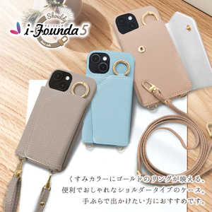 shizukawill iPhone16 Plus ケース カバー ショルダーケース アイファンデ5 ドレスコード クリーム APIP16MIF52WH