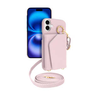 SHIZUKAWILL iPhone16 Plus ケース カバー ショルダーケース アイファンデ5 ドレスコード ラベンダー APIP16MIF52PU SHIZUKAWILL iPhone16 Plus ケース カバー ショルダーケース アイファンデ5 ドレスコード ラベンダー APIP16MIF52PU