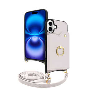 SHIZUKAWILL iPhone16 Plus ケース カバー ショルダーケース アイファンデ5 フルール スズラン APIP16MIF53GR SHIZUKAWILL iPhone16 Plus ケース カバー ショルダーケース アイファンデ5 フルール スズラン APIP16MIF53GR