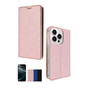 SHIZUKAWILL iPhone16 Pro 手帳型 スリム手帳 ケース カバー RosePink APIP16PSLROPI SHIZUKAWILL iPhone16 Pro 手帳型 スリム手帳 ケース カバー RosePink APIP16PSLROPI