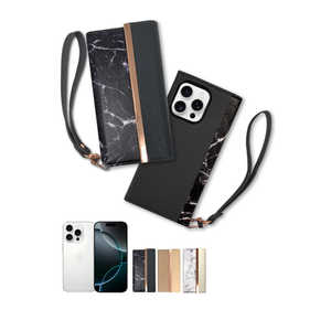 SHIZUKAWILL iPhone16 Pro 手帳型 ケース カバー アイファンデ Black APIP16PCABK SHIZUKAWILL iPhone16 Pro 手帳型 ケース カバー アイファンデ Black APIP16PCABK