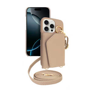 SHIZUKAWILL iPhone16 Pro ケース カバー ショルダーケース アイファンデ5 ドレスコード アーモンド APIP16PIF52BR SHIZUKAWILL iPhone16 Pro ケース カバー ショルダーケース アイファンデ5 ドレスコード アーモンド APIP16PIF52BR