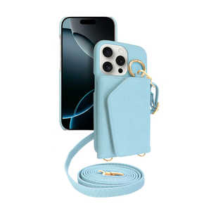 SHIZUKAWILL iPhone16 Pro ケース カバー ショルダーケース アイファンデ5 ドレスコード アイシーブルー APIP16PIF52BL SHIZUKAWILL iPhone16 Pro ケース カバー ショルダーケース アイファンデ5 ドレスコード アイシーブルー APIP16PIF52BL
