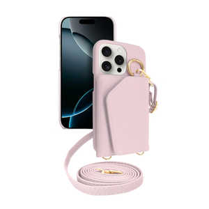 shizukawill iPhone16 Pro ケース カバー ショルダーケース アイファンデ5 ドレスコード ラベンダー APIP16PIF52PU