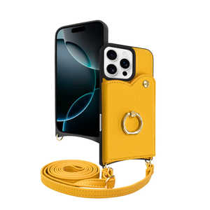 shizukawill iPhone16 Pro ケース カバー ショルダーケース アイファンデ5 フルール カルダモン APIP16PIF53OR