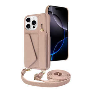 SHIZUKAWILL iPhone16 Pro Max ケース カバー ショルダーケース アイファンデ5 ストリートモード ミルキーベージュ APIP16PMIF51BE SHIZUKAWILL iPhone16 Pro Max ケース カバー ショルダーケース アイファンデ5 ストリートモード ミルキーベージュ APIP16PMIF51BE