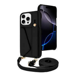SHIZUKAWILL iPhone16 Pro Max ケース カバー ショルダーケース アイファンデ5 ストリートモード アイボリーブラック APIP16PMIF51BK SHIZUKAWILL iPhone16 Pro Max ケース カバー ショルダーケース アイファンデ5 ストリートモード アイボリーブラック APIP16PMIF51BK