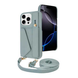 SHIZUKAWILL iPhone16 Pro Max ケース カバー ショルダーケース アイファンデ5 ストリートモード パウダーブルー APIP16PMIF51BL SHIZUKAWILL iPhone16 Pro Max ケース カバー ショルダーケース アイファンデ5 ストリートモード パウダーブルー APIP16PMIF51BL