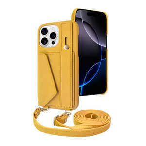 SHIZUKAWILL iPhone16 Pro Max ケース カバー ショルダーケース アイファンデ5 ストリートモード マスタード APIP16PMIF51YE SHIZUKAWILL iPhone16 Pro Max ケース カバー ショルダーケース アイファンデ5 ストリートモード マスタード APIP16PMIF51YE