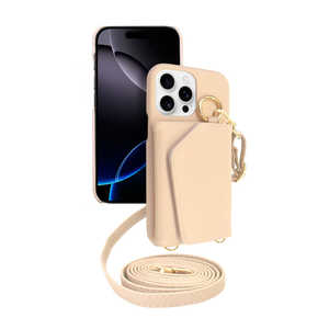 SHIZUKAWILL iPhone16 Pro Max ケース カバー ショルダーケース アイファンデ5 ドレスコード クリーム APIP16PMIF52WH SHIZUKAWILL iPhone16 Pro Max ケース カバー ショルダーケース アイファンデ5 ドレスコード クリーム APIP16PMIF52WH