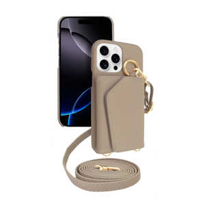 SHIZUKAWILL iPhone16 Pro Max ケース カバー ショルダーケース アイファンデ5 ドレスコード サンドベージュ APIP16PMIF52BE SHIZUKAWILL iPhone16 Pro Max ケース カバー ショルダーケース アイファンデ5 ドレスコード サンドベージュ APIP16PMIF52BE