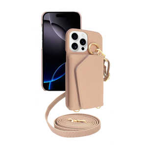 SHIZUKAWILL iPhone16 Pro Max ケース カバー ショルダーケース アイファンデ5 ドレスコード コーラルピンク APIP16PMIF52PI SHIZUKAWILL iPhone16 Pro Max ケース カバー ショルダーケース アイファンデ5 ドレスコード コーラルピンク APIP16PMIF52PI