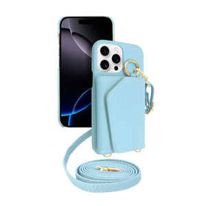 SHIZUKAWILL iPhone16 Pro Max ケース カバー ショルダーケース アイファンデ5 ドレスコード アイシーブルー APIP16PMIF52BL SHIZUKAWILL iPhone16 Pro Max ケース カバー ショルダーケース アイファンデ5 ドレスコード アイシーブルー APIP16PMIF52BL