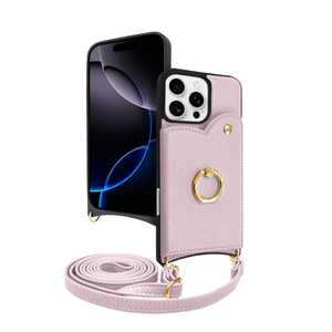 SHIZUKAWILL iPhone16 Pro Max ケース カバー ショルダーケース アイファンデ5 フルール ローズティ APIP16PMIF53PU SHIZUKAWILL iPhone16 Pro Max ケース カバー ショルダーケース アイファンデ5 フルール ローズティ APIP16PMIF53PU