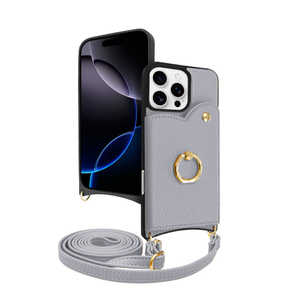 SHIZUKAWILL iPhone16 Pro Max ケース カバー ショルダーケース アイファンデ5 フルール フォグブルー APIP16PMIF53BL SHIZUKAWILL iPhone16 Pro Max ケース カバー ショルダーケース アイファンデ5 フルール フォグブルー APIP16PMIF53BL