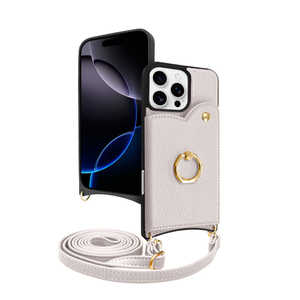 SHIZUKAWILL iPhone16 Pro Max ケース カバー ショルダーケース アイファンデ5 フルール スズラン APIP16PMIF53GR SHIZUKAWILL iPhone16 Pro Max ケース カバー ショルダーケース アイファンデ5 フルール スズラン APIP16PMIF53GR