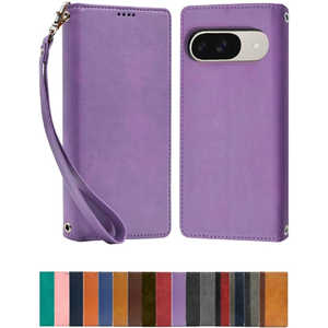 shizukawill Google Pixel9 / Pixel9 Pro �蒠�^ �P�[�X �J�o�[ �{�v�� ���U�[�P�[�X GOPI9PURPLE