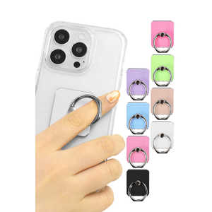 shizukawill スマホリング 四角 ホワイト ACSRING02WH shizukawill スマホリング 四角 ホワイト ACSRING02WH