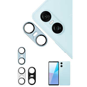 shizukawill Xperia 10 VI SO-52E SOG14 �J���������Y �ی� �����Y�J�o�[ �K���X�t�B���� �ی�t�B���� SOX10M6RFBLGL