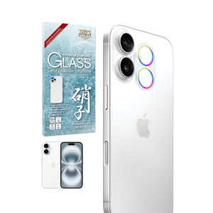shizukawill iPhone16 / iPhone16 Plus �����Y�t�B���� �J�����ی� �K���X�t�B���� �ی�t�B���� APIP16RF2MCGL