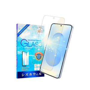 shizukawill Galaxy S25 SC-51F SCG31 �֥롼�饤�ȥ��å� ���饹�ե���� �ݸ�ե���� SAGAS25GLBC