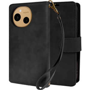 shizukawill AQUOS sense9 SH-53E SHG14 �蒠�^ �P�[�X �J�o�[ �O���C�X�P�[�X SHAQSE9SIBK