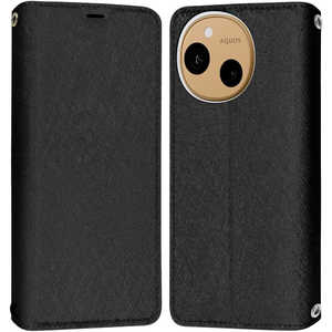 shizukawill AQUOS sense9 SH-53E SHG14 �蒠�^ �X�����蒠 �P�[�X �J�o�[ SHAQSE9SLBK