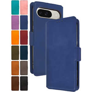 shizukawill Google Pixel9 / Pixel9 Pro �蒠�^ �P�[�X �J�o�[ �{�v�� ���U�[�P�[�X �V�Y�J�E�B��Re GOPI9V2BLUE
