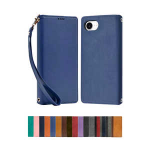 SHIZUKAWILL iPhone16e 手帳型 ケース カバー 本革調 レザーケース (シズカウィル) ブルー APIPSE4BLUE SHIZUKAWILL iPhone16e 手帳型 ケース カバー 本革調 レザーケース (シズカウィル) ブルー APIPSE4BLUE